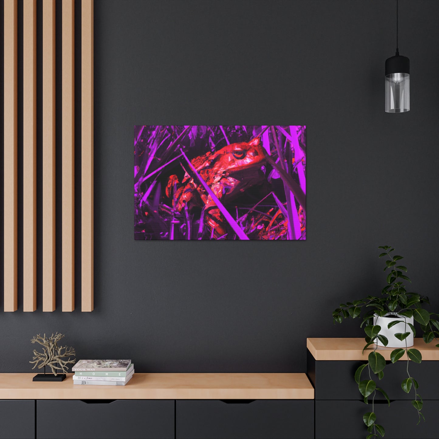 Red Frog - Canvas - Wildlife