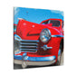 "Red Devil" - Automobile Canvas
