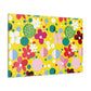 "Floral Symphony" - Floral Canvas