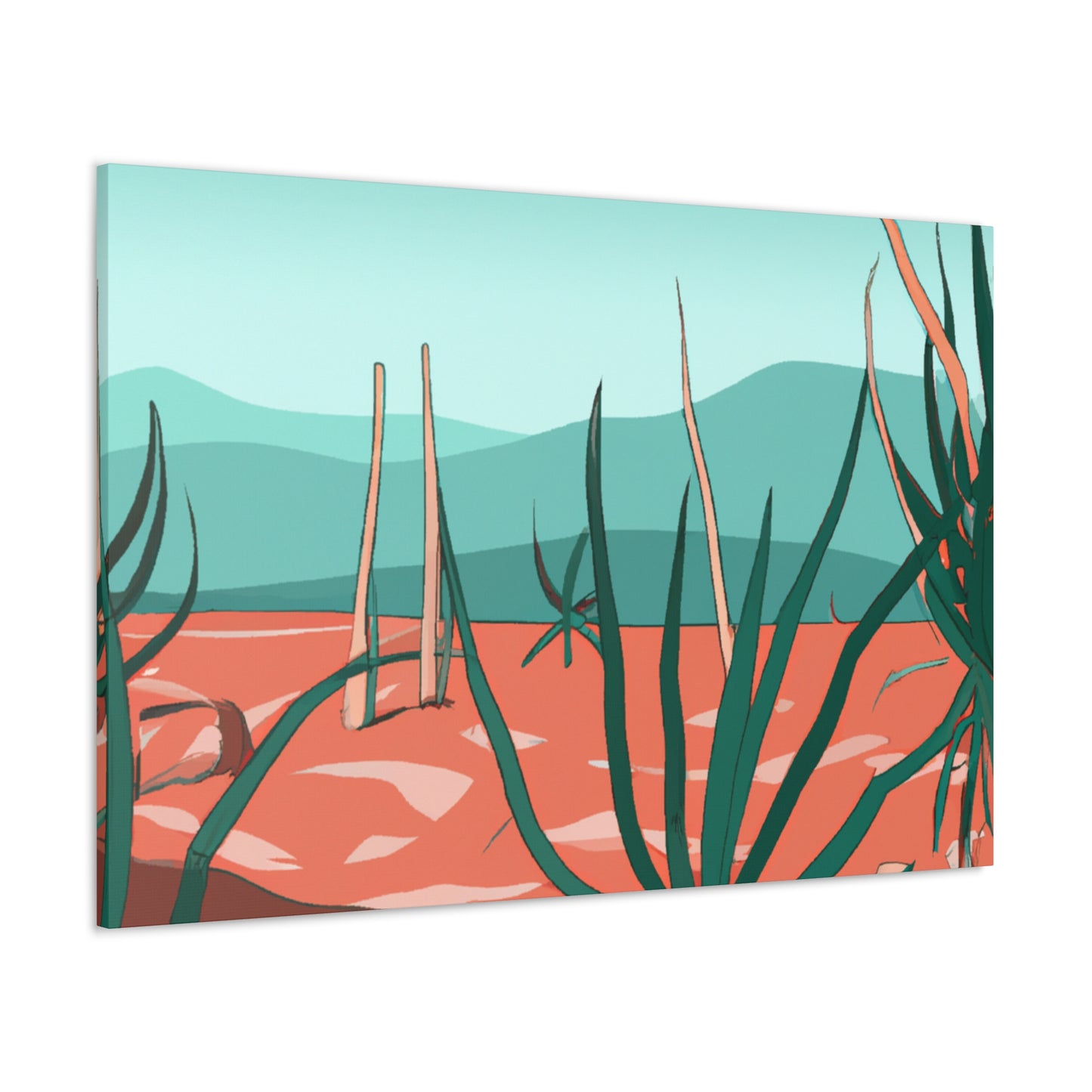Desert Mirage - Landscape - Canvas