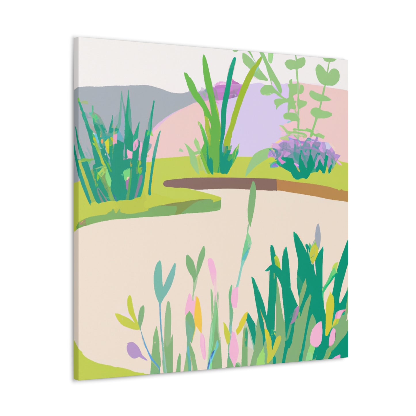 Graceful Greenery - Landscape - Canvas