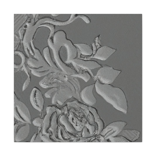 Blissful Gem- Floral - Canvas