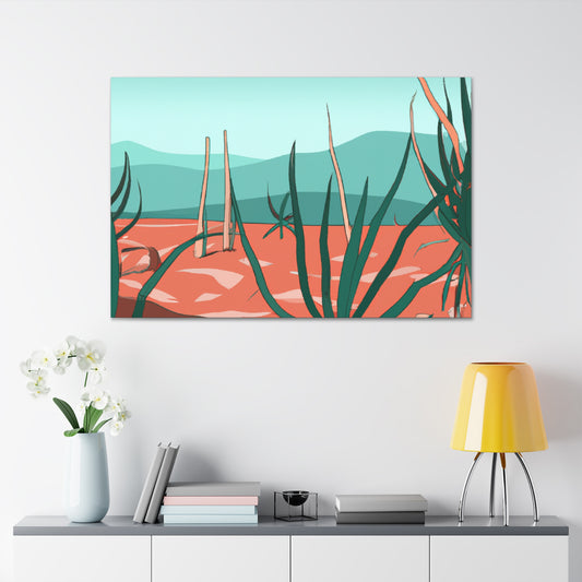 Desert Mirage - Landscape - Canvas