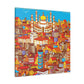 Sunrise by the Taj - Destination India - Canvas