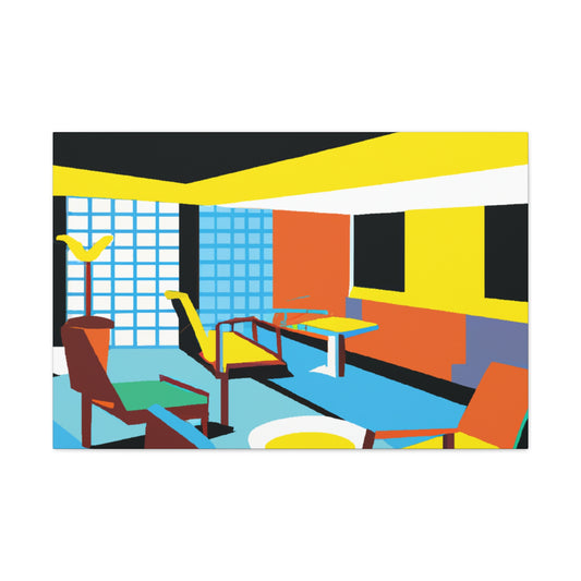 Zen Journey - Midcentury - Canvas