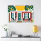 Uproot- Midcentury - Canvas