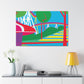Petunia Paradise-Landscape - Canvas
