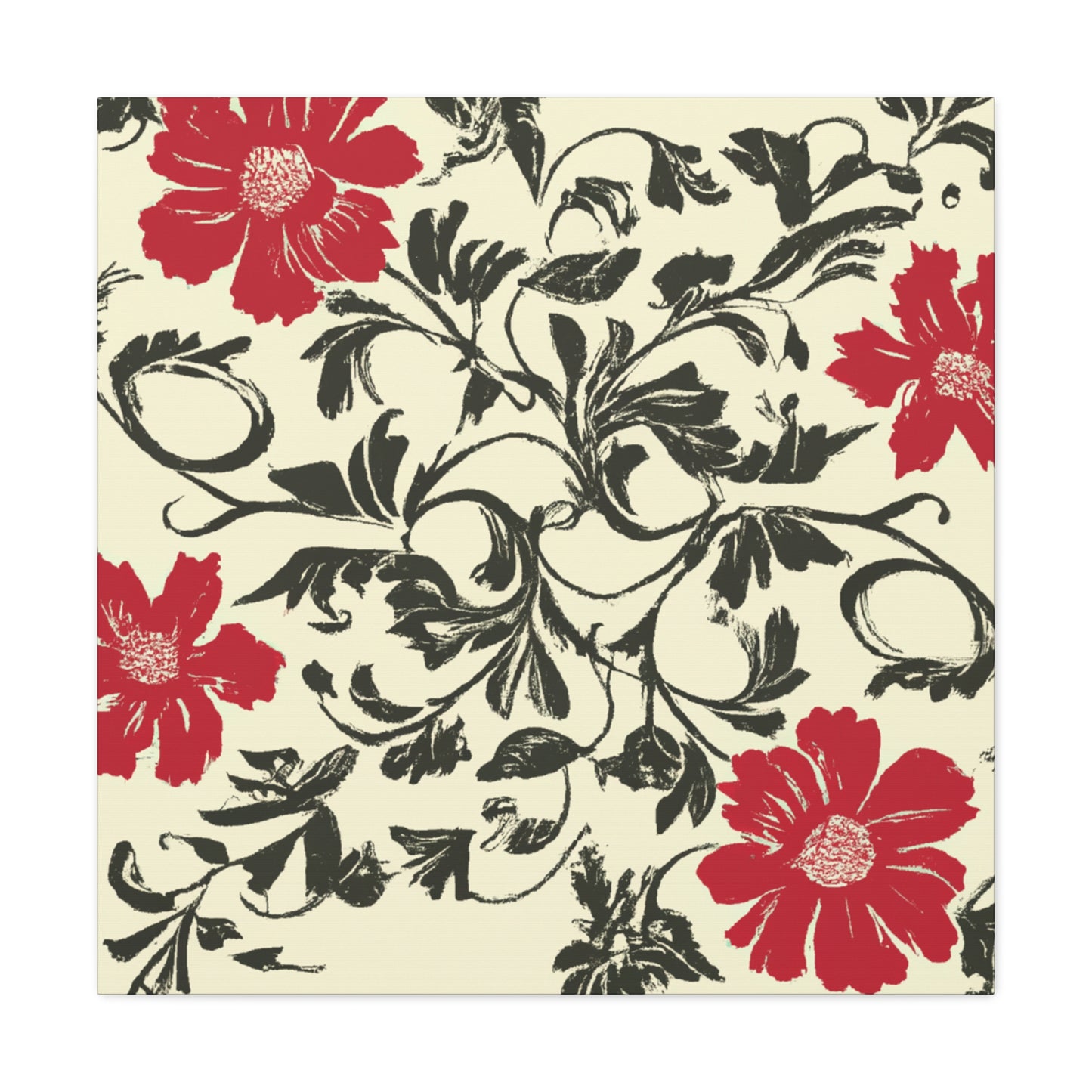 Fuchsiafire - Floral - Canvas