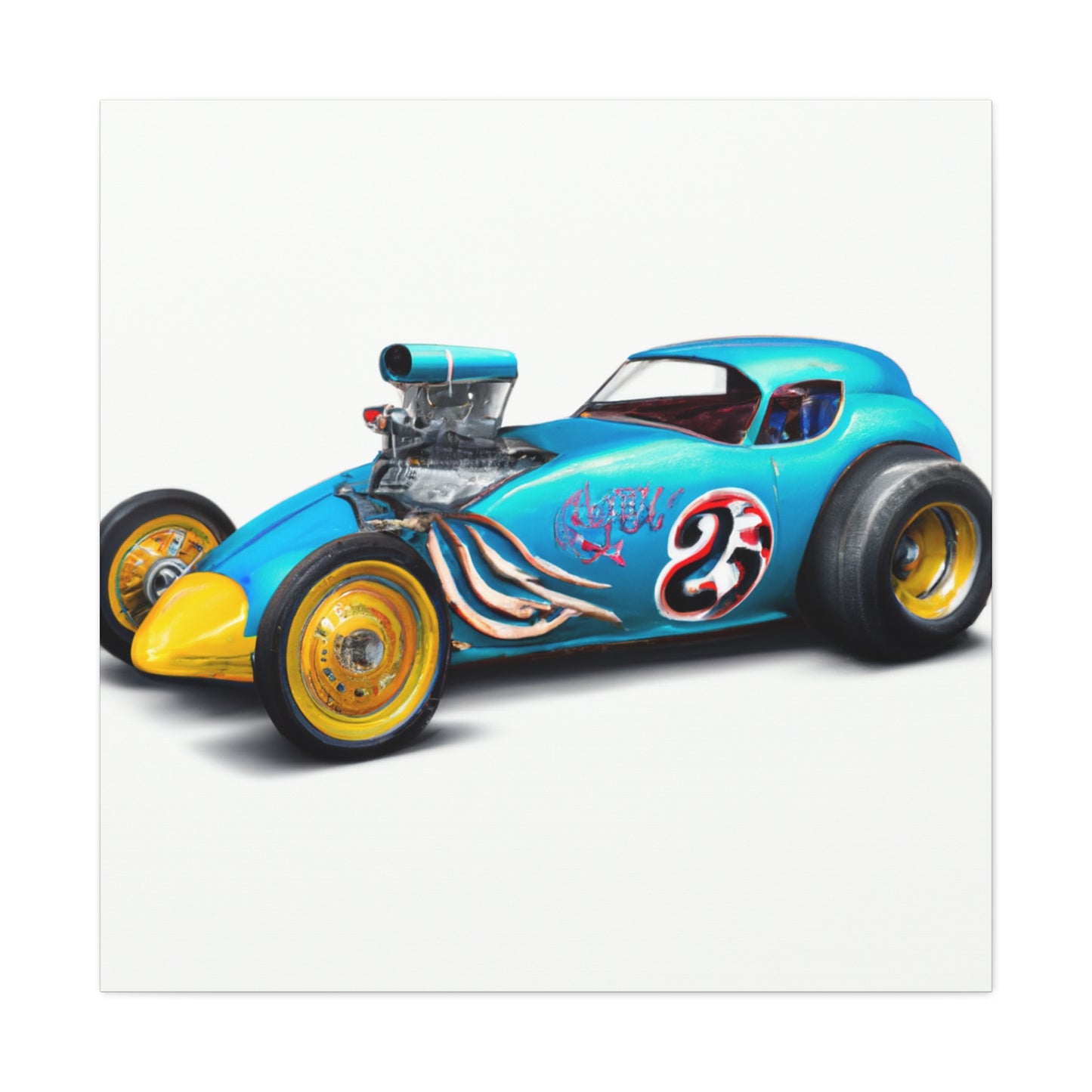 Rusty Rattler - Automobile - Canvas