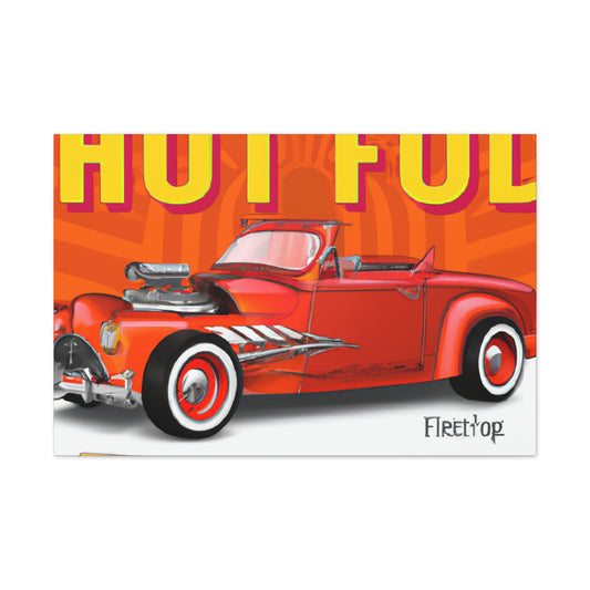 Turbo Grayhound - Automobile - Canvas