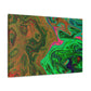 Green Mean - Canvas - Abstract