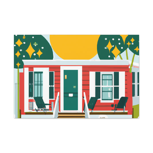 Uproot- Midcentury - Canvas