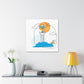 Lighthouse keys - Minimalism - Canvas