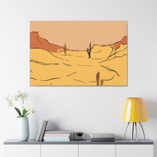 Carnival Fiesta - Vintage Contemporary - Desert Canvas