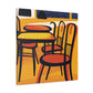 "Cosmic Beauty - Midcentury" - Canvas