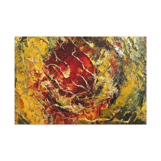 Volcano - Abstract Canvas