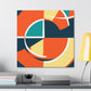 Vibrant Palette- Midcentury - Canvas