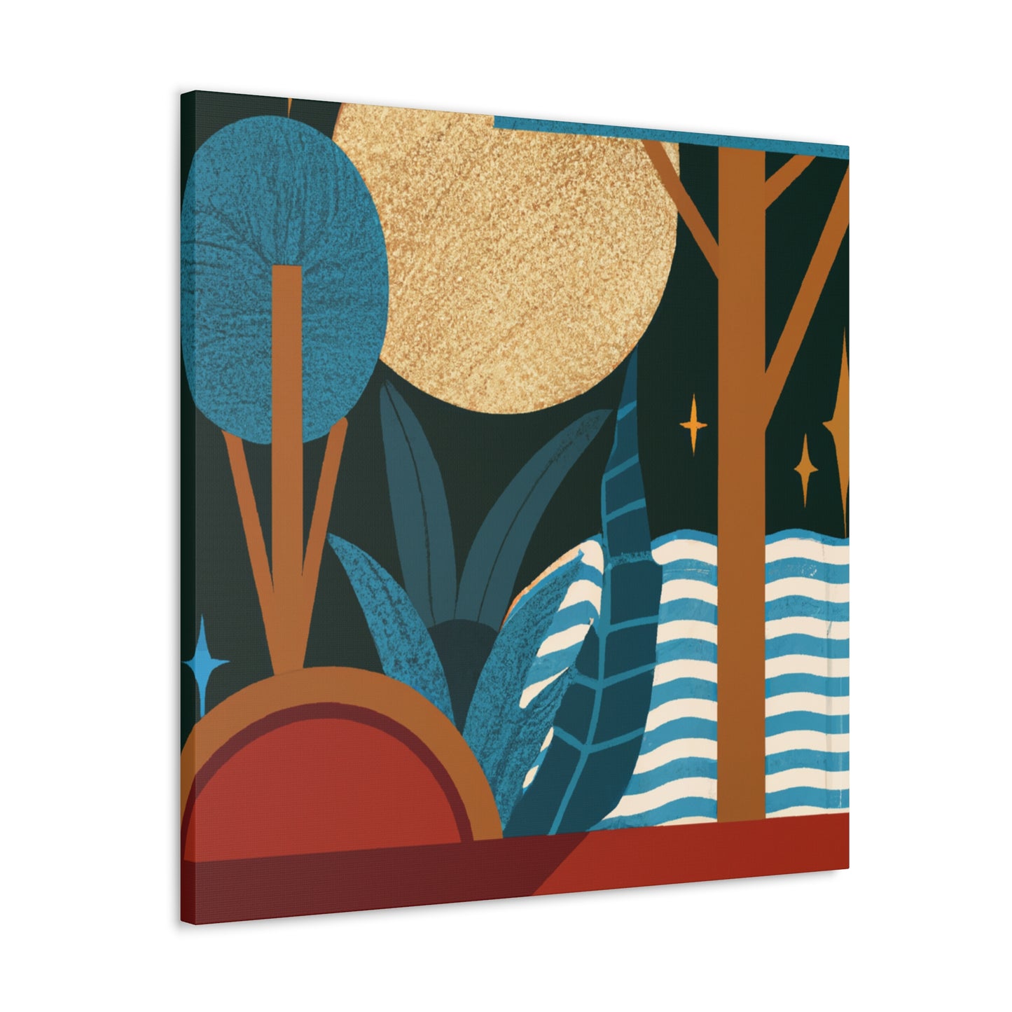 Roadmap to Progress - Midcentury - Canvas