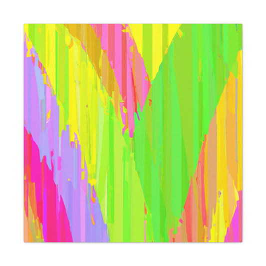 V Rift - Abstract - Canvas