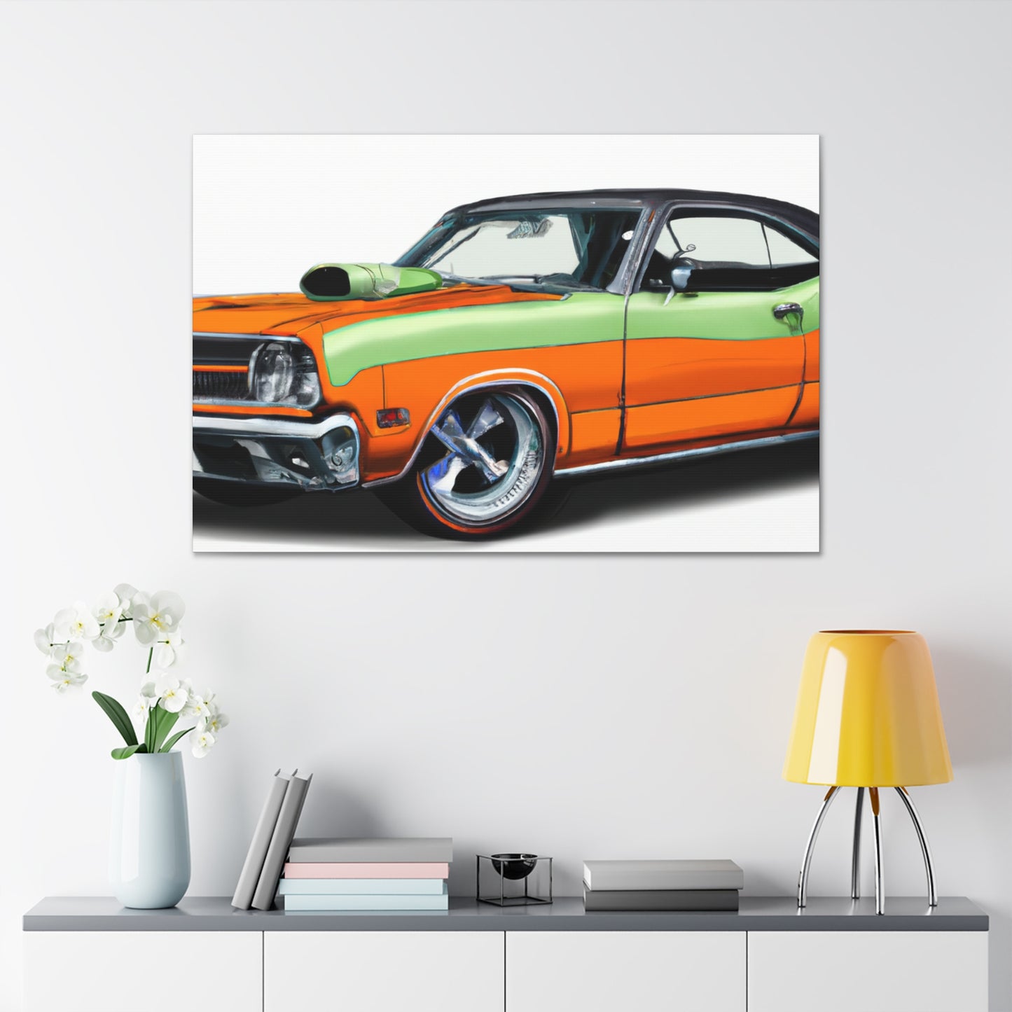 Thunderbolt - Automobile - Canvas