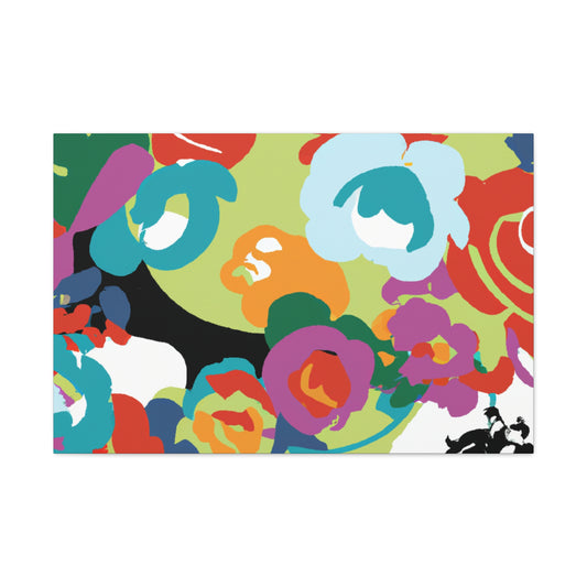 Splendidly Joyous - Floral - Canvas
