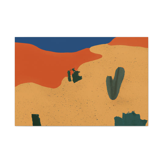 Moonlite Revival - Vintage Contemporary - Desert - Canvas
