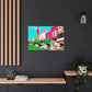 Moonlight Drive-In. - Pop Art Canvas