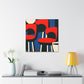 Vibrant Reflections - Midcentury - Canvas