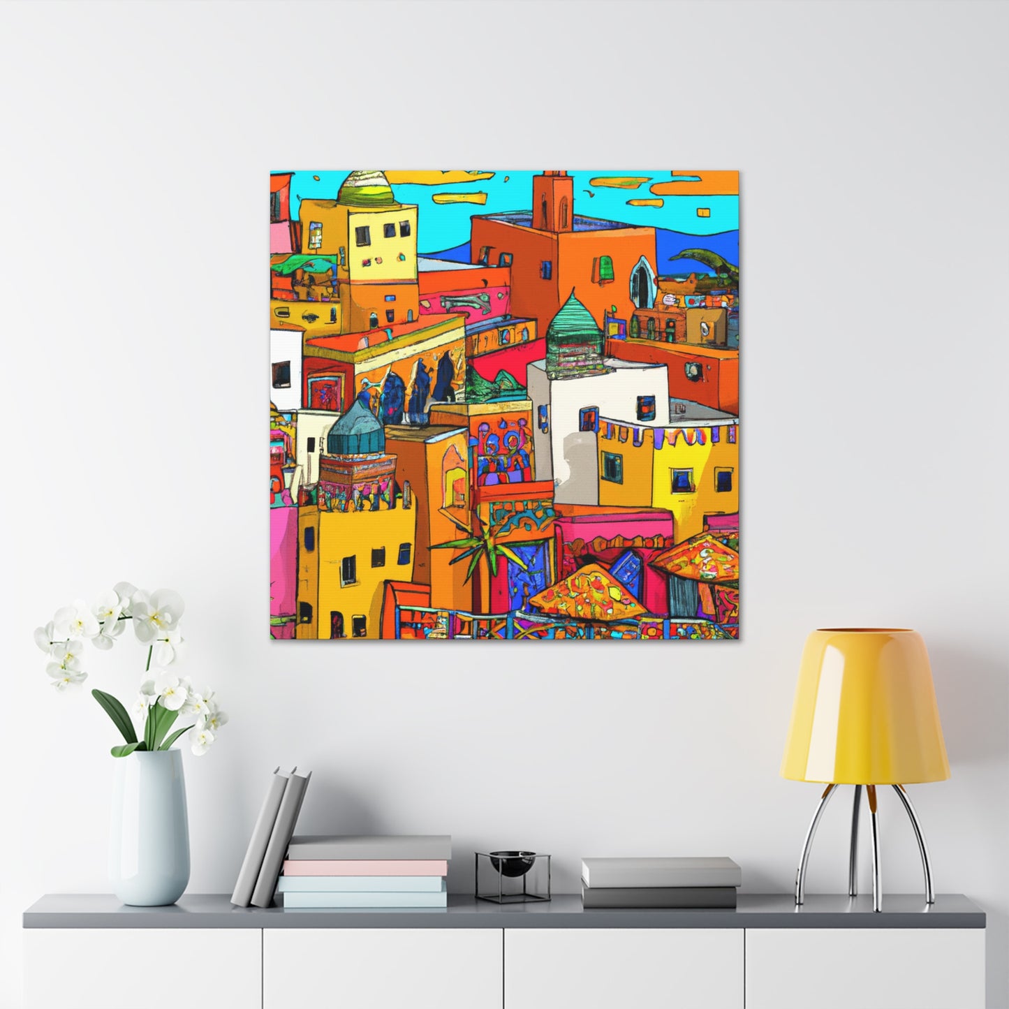 Raya Kanzari - Morraco - Canvas