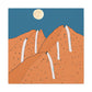 Augustine Spring - Vintage Contemporary Desert Canvas