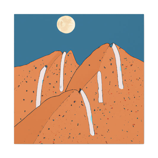 Augustine Spring - Vintage Contemporary Desert Canvas