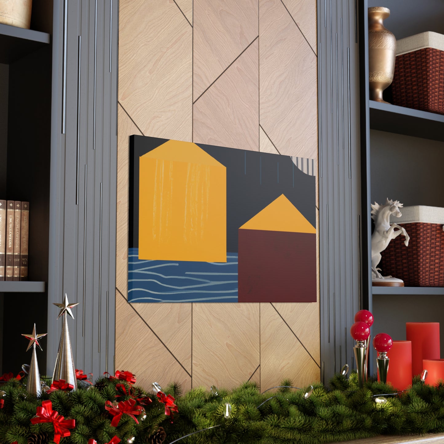Rise Up - Midcentury Canvas