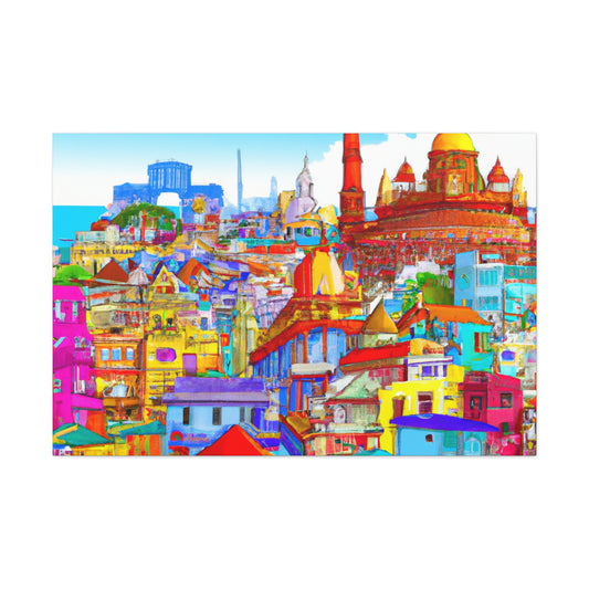 Tajmahal - Destination India - Canvas