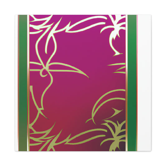 Pink Panel - Glass Canvas