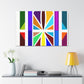 "Summertime Sizzle" - Glass Canvas