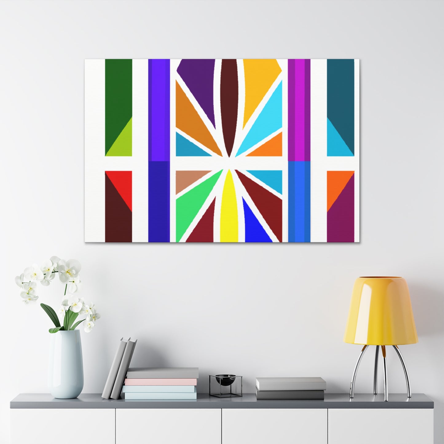 "Summertime Sizzle" - Glass Canvas