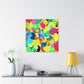 AquaVermilion - Abstract - Canvas