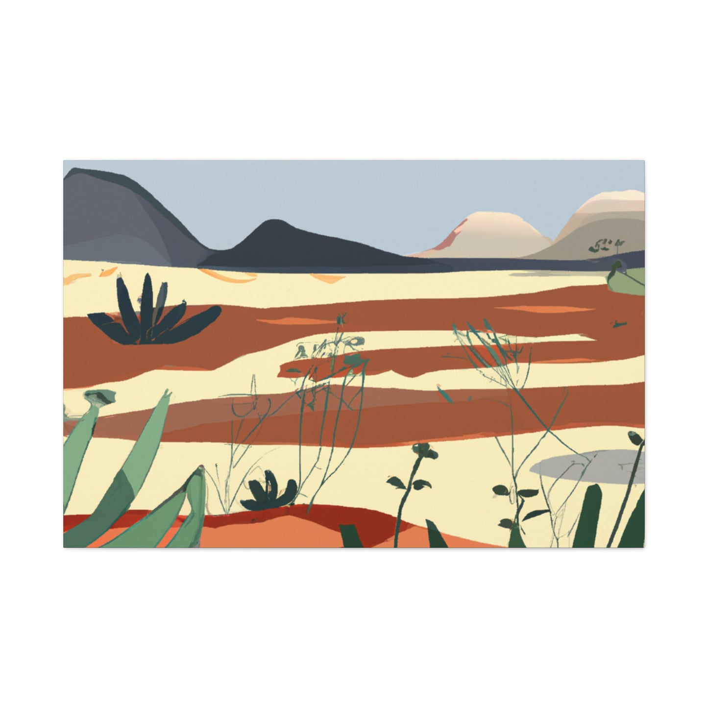 Sand Span - Landscape - Canvas