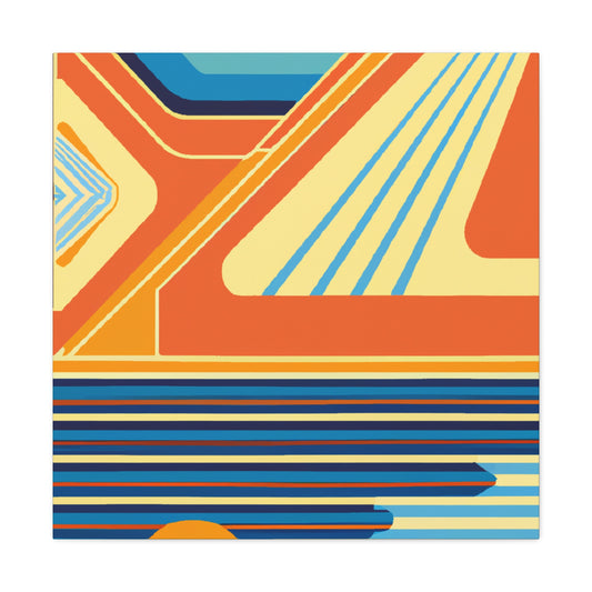 Brilliant! - Midcentury Canvas