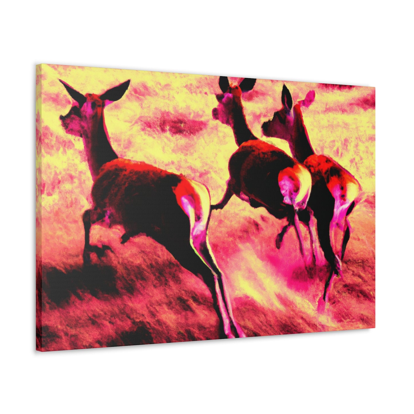 Prancing- Canvas - Wildlife