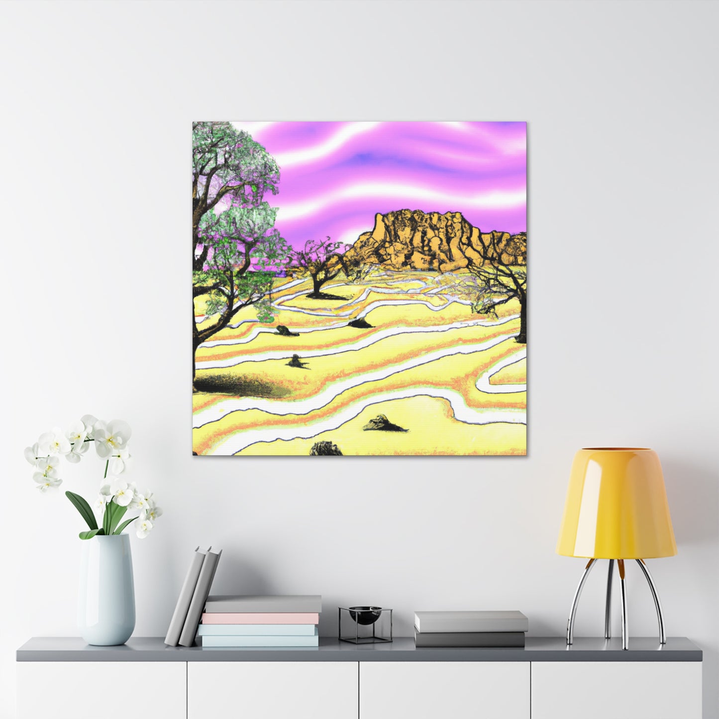 Desertgem Landscape - Canvas