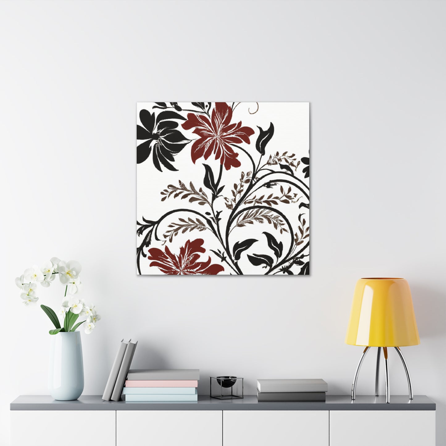 Lotusly - Floral - Canvas