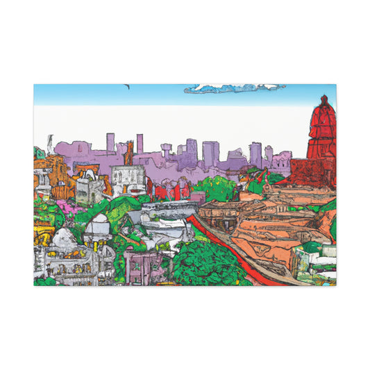 Palace of Wonders - Destination India - Canvas