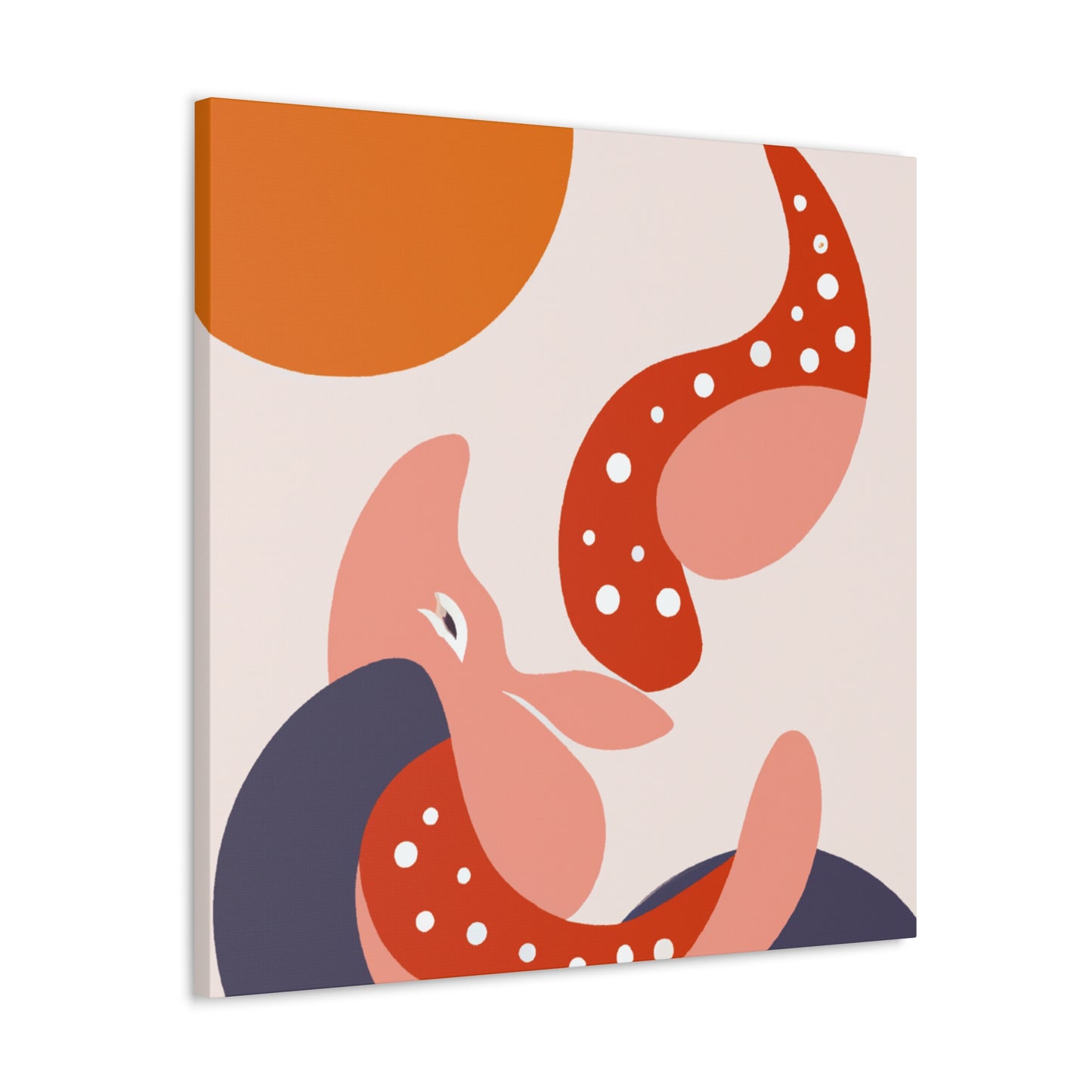 Utopia Garden- Midcentury - Canvas