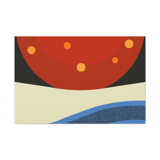 Luminous Vibes - Midcentury - Canvas