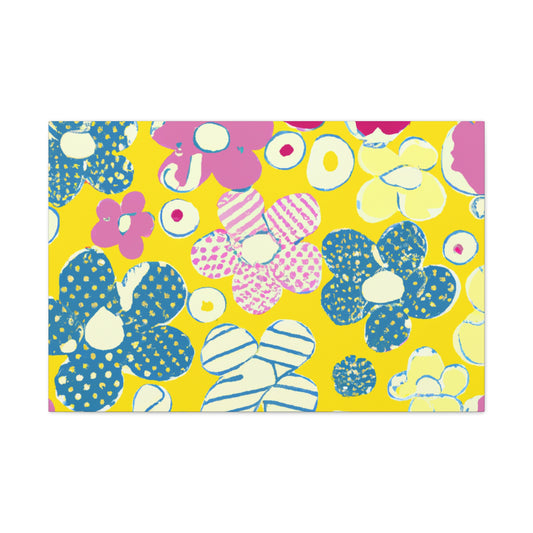 Amaranthine Blooms. - Floral Canvas