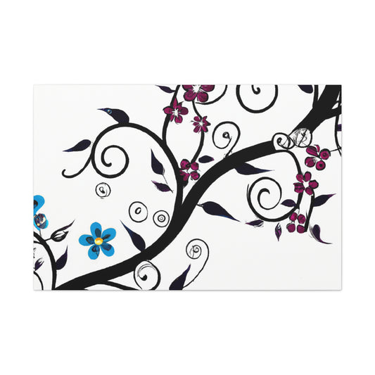 Rosalie-Floral - Canvas