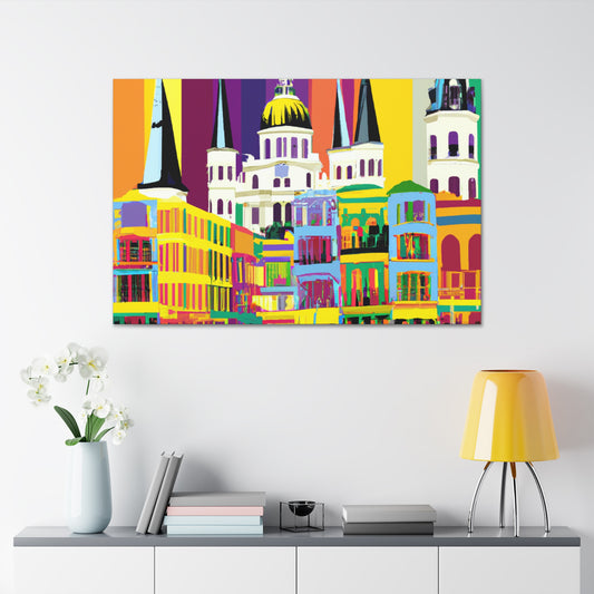 Voodoo Ville - New Orleans - Canvas