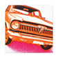 "Classic Car Curtains" - Automobile Canvas