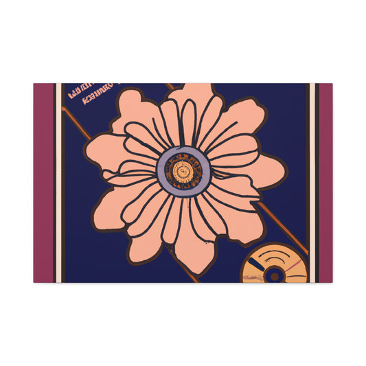 Smiling Bandicoot. - Floral Canvas